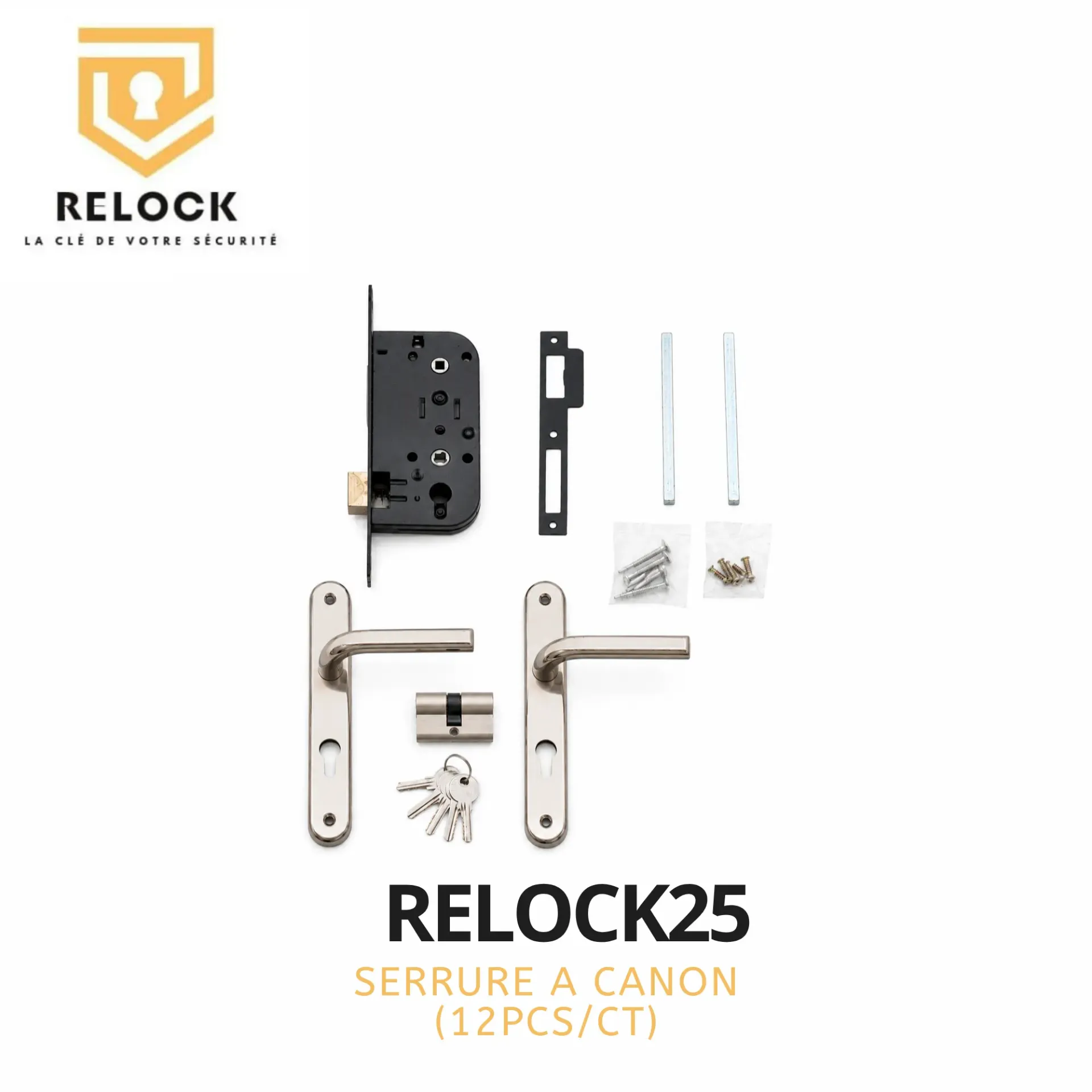 [RELOCK25] SERRURE 124 RELOCK (12PCS/CTS)