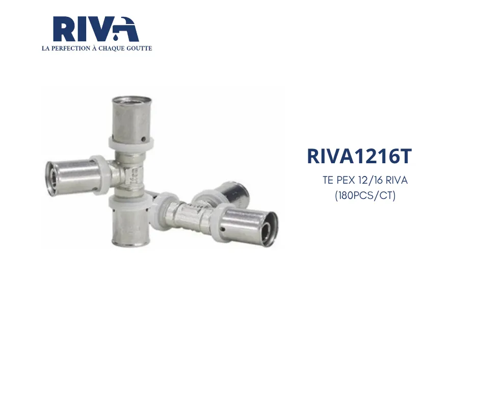 [RIVA1216T] TE pex 12/16 RIVA (180PCS/CT)