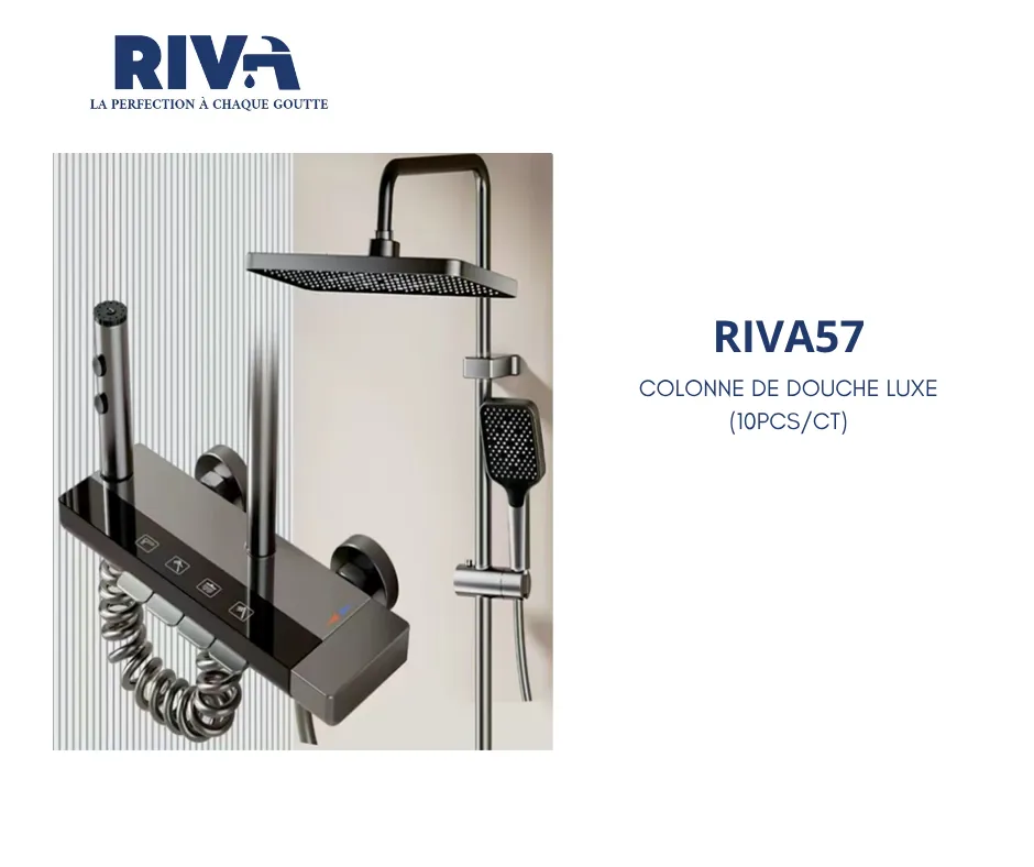 [RIVA57] COLONNE DE DOUCHE COMPLET LUXE RIVA 57