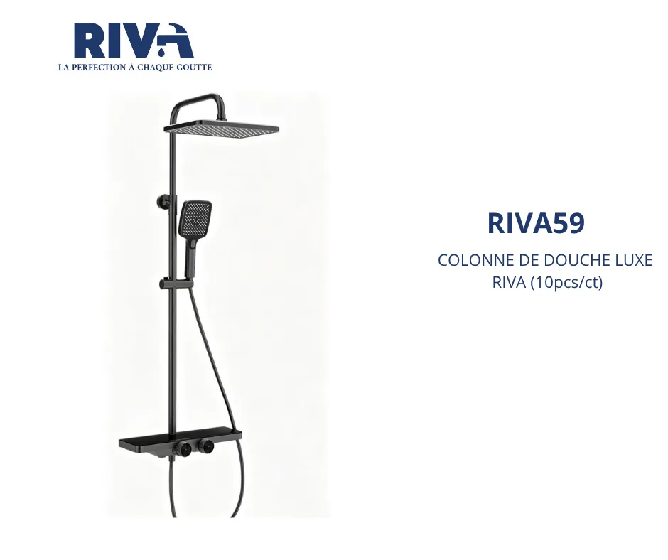 [RIVA59] COLONNE DE DOUCHE COMPLET LUXE RIVA56A