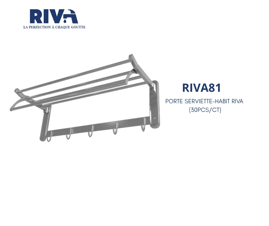 [RIVA81] PORTE SERVIETTE-HABIT RIVA (30PCS/CT)