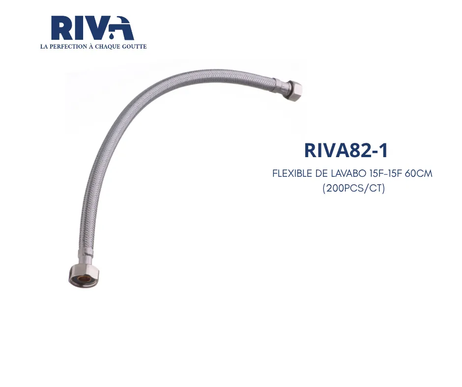 [RIVA82-1] FLEXIBLE 1/2 F - F 60cm RIVA (200PCS/CT)