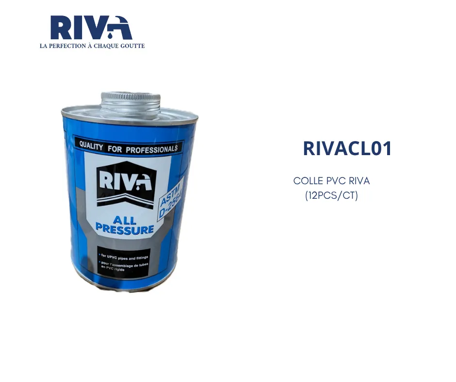 [RIVACL01] Colle PVC 1Kg RIVA (12pcs/ct)