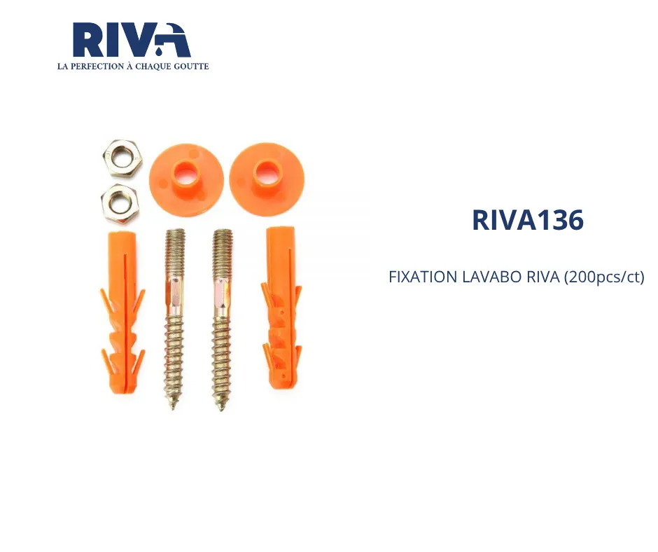 [RIVA136] Fixation de lavabo RIVA (200PCS/CTN)